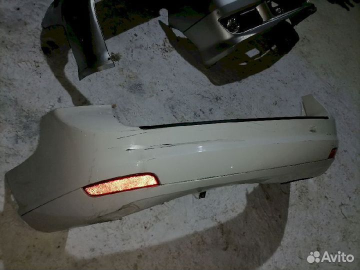 Бампер задний рестаил Volvo V50 MW