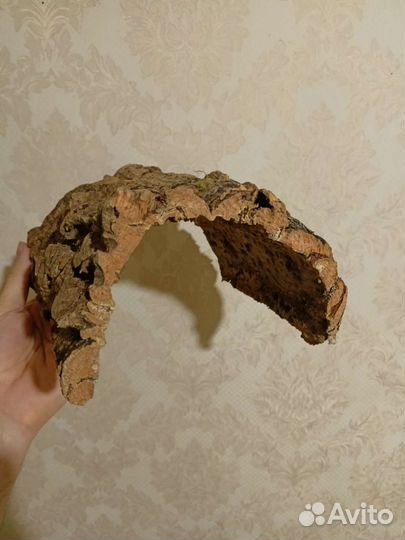 Укрытия из коры для террариума