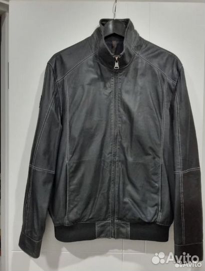 Кожаная куртка мужская