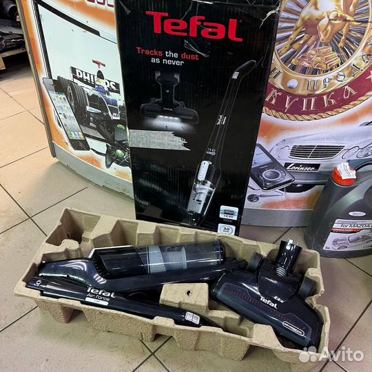 Беспроводной пылесос Tefal TY6545 новый