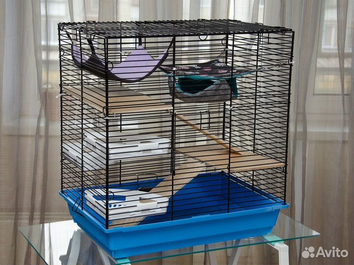 Клетка для грызунов, 57x39x60 см