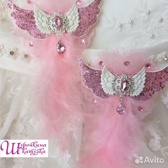 Заколочки с перьями