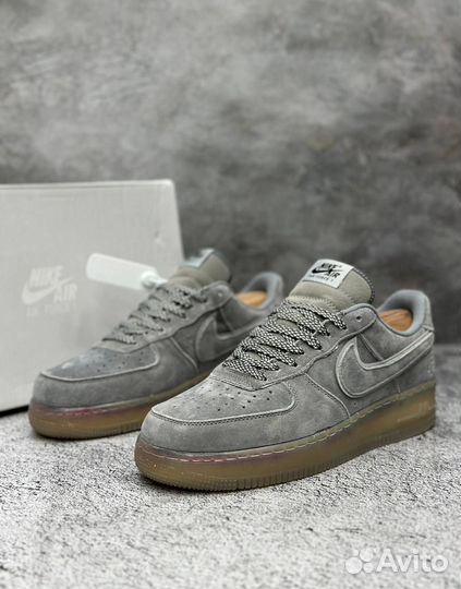 Кроссовки nike air force 1 с мехом