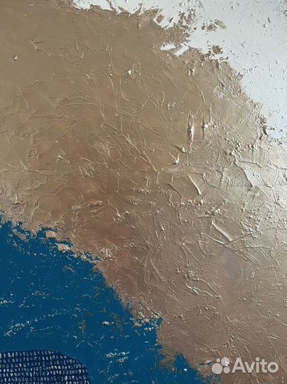 Большоя картина холст акрил 110*86 см