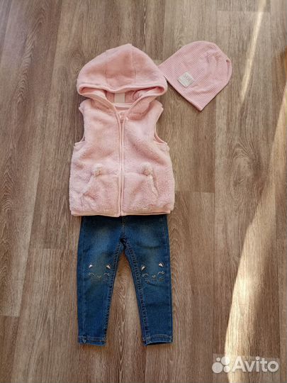 Вещи пакетом для девочки 80 86