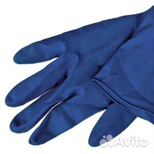 Перчатки латексные сверхпрочные, 20 г/ 300 мм, M