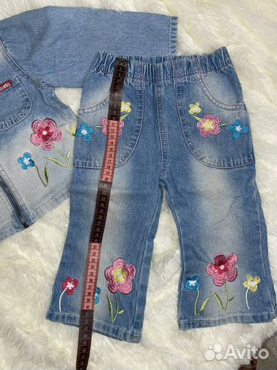 Костюм джинсовый детский на девочку