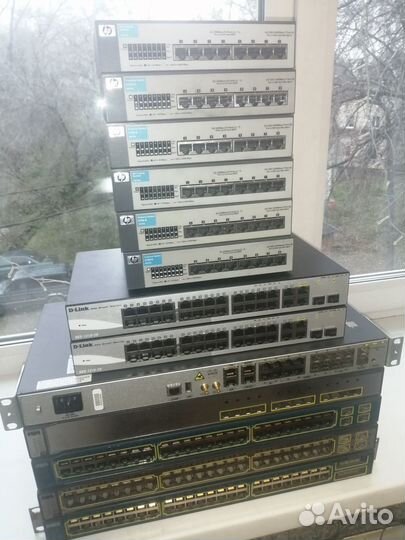 Коммутаторы l3, l2 и маршрутизатор