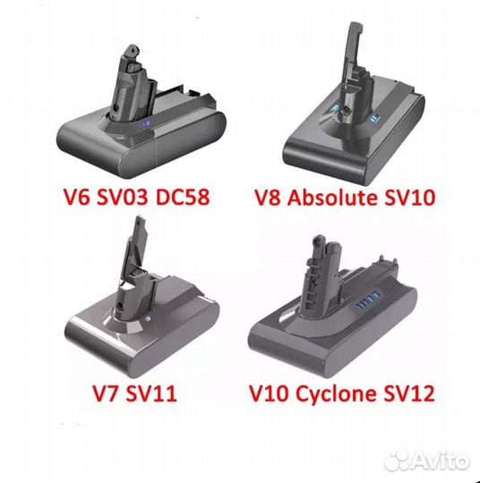 Аккумулятор для пылесоса dyson