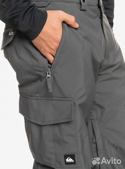 Штаны для сноуборда Quiksilver S-2XL серые