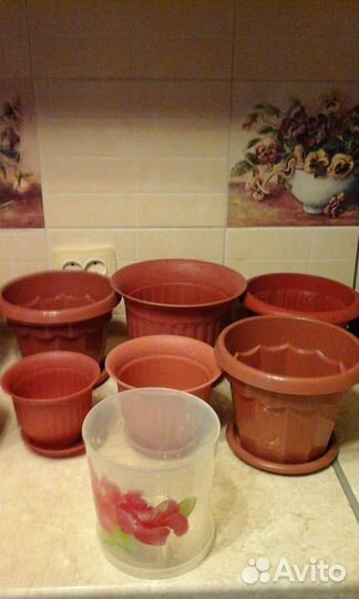 Горшки цветочные