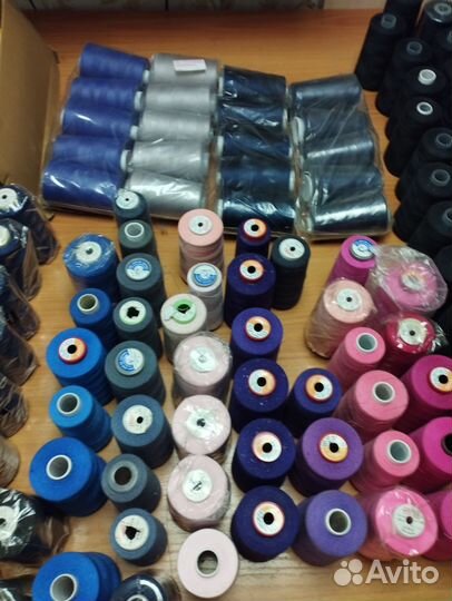 Нитки швейные бабины