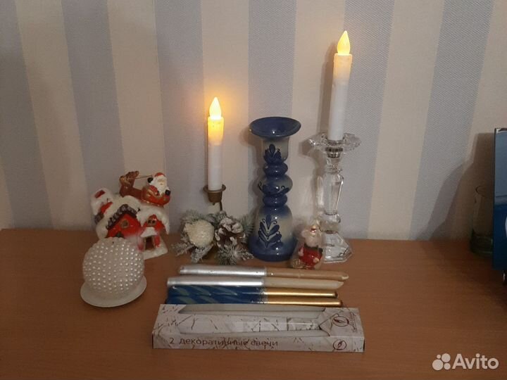 Подсвечники свечи