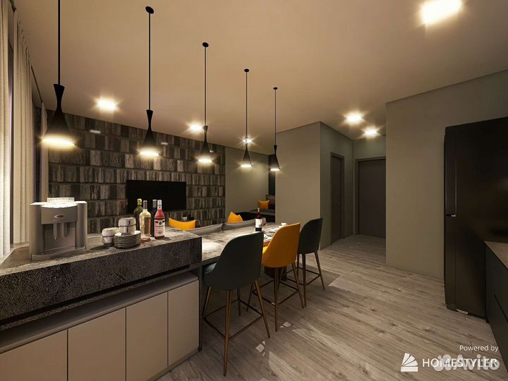 3d визуализация интерьера