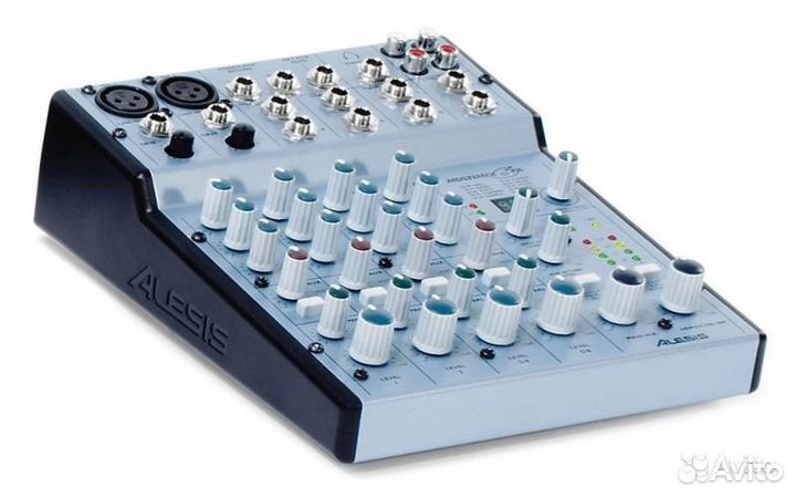Пульт микшерный Алесис-6+ 2 стереопары, 2микрофона