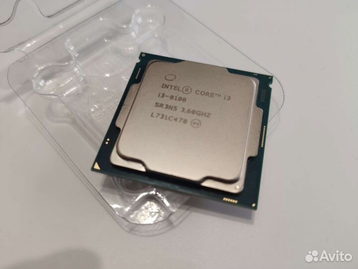 Процессор Intel Core i3 8100, LGA 1151 v2