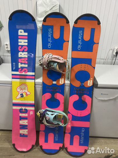 Крепления для сноуборда flux