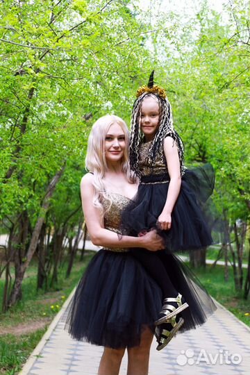 Платья для мамы и дочки