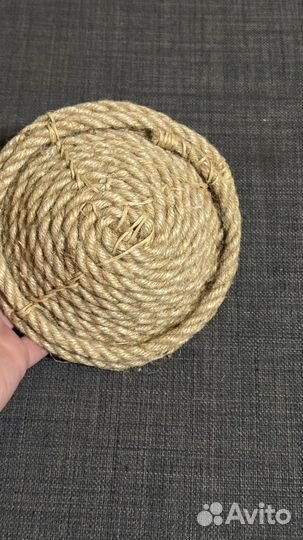 Гнездо для попугаев джутовое