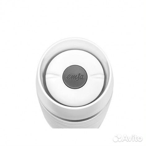Термокружка Emsa 0,36 л нерж. сталь/белая