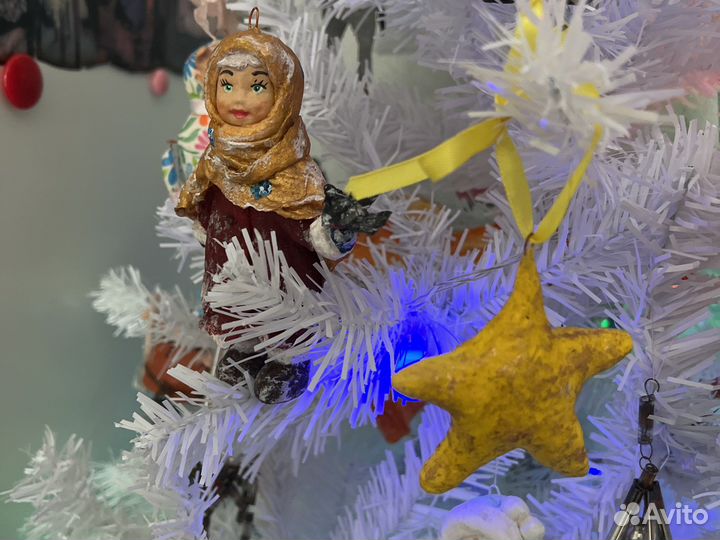 Дед мороз ватный