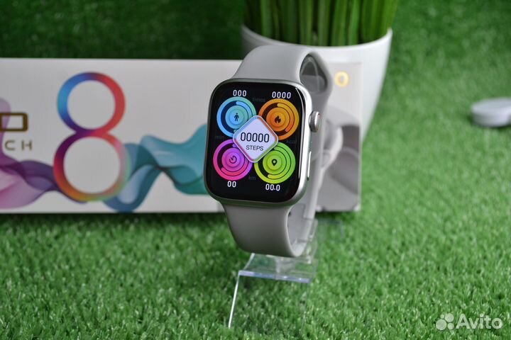 Apple watch 8 серии серые