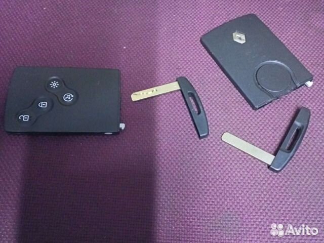 Смарт ключ рено каптюр