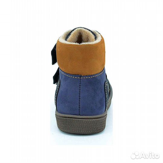 Ботинки малодетские для мальчиков 1519 т.Синий