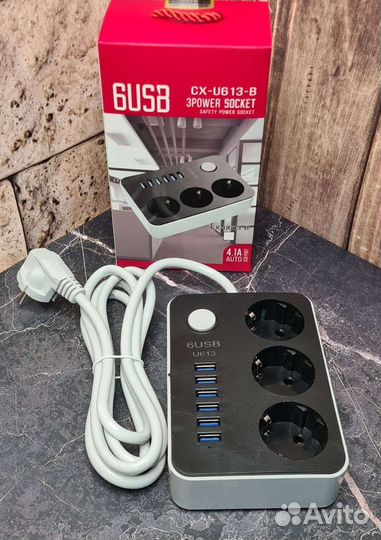 Сетевой фильтр с usb портами