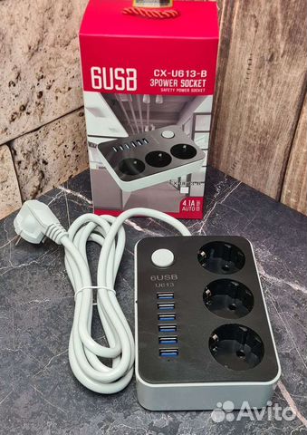 Сетевой фильтр с usb портами