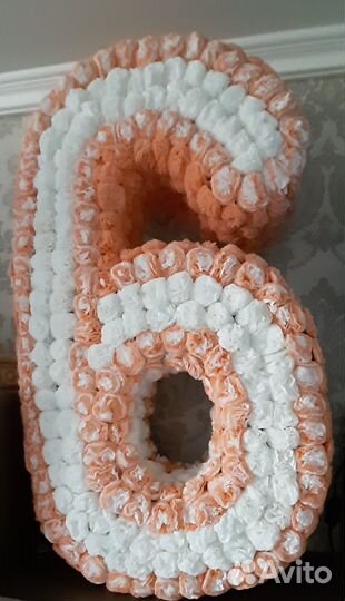 Объемная цифра 6