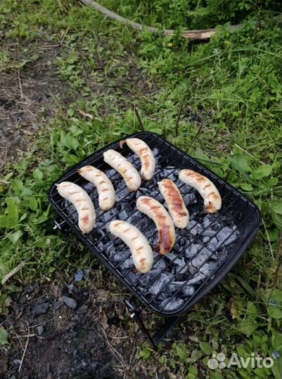 Гриль угольный барбекю уличный