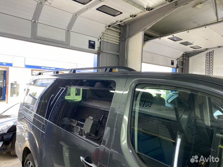 Рейлинги продольные Opel Zafira Life 19+ Long черн