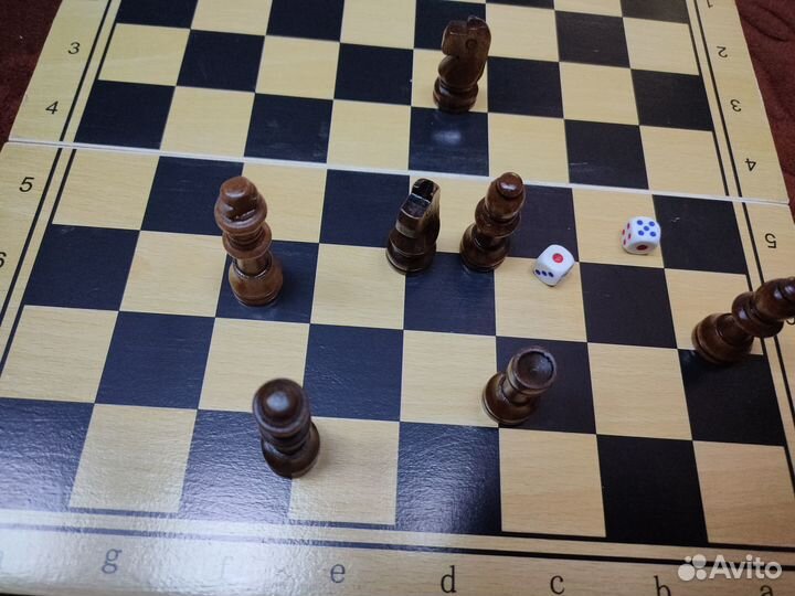 Шахматы нарды шашки 3 в 1