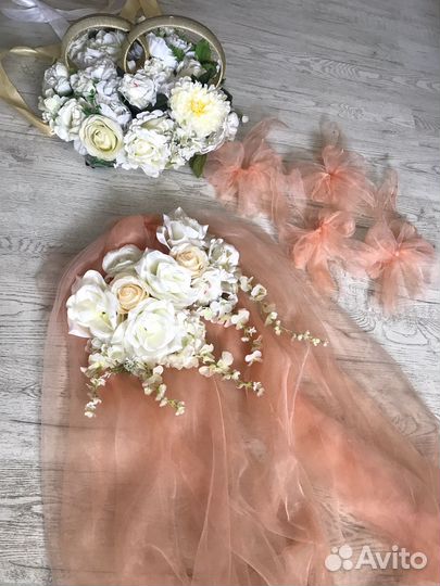 Украшения на свадебную машину