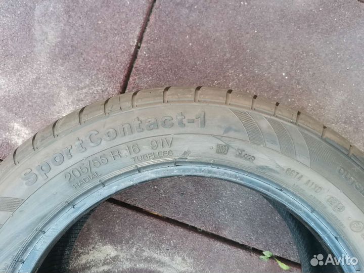 Continental ContiSportContact 1 205/55 R16 91V