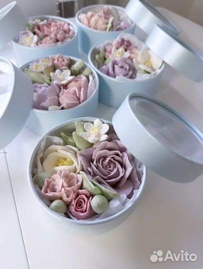 Цветы из зефира / зефирный букет