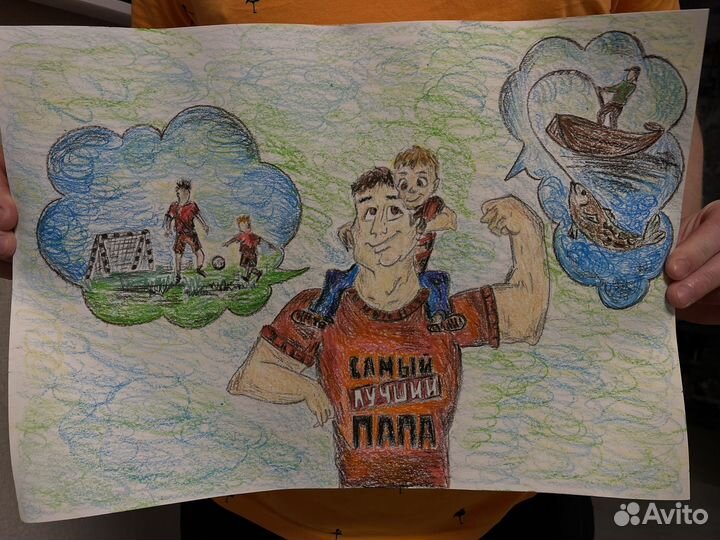 Рисунок, плакат, поделка в садик/школу