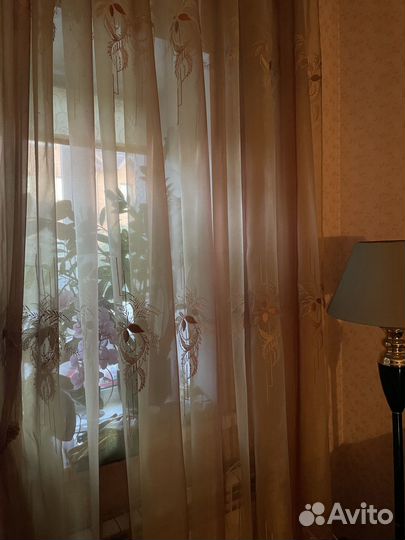 Тюль органза (из 2-х частей)