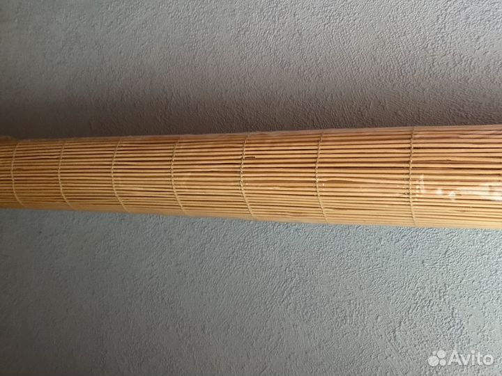 Штора рулонная бамбуковая 100-155см новая