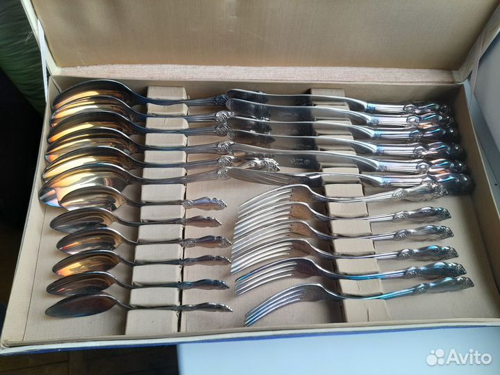 Столовый набор мельхиор СССР 