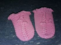 Пинетки, рукавички для новорождённого