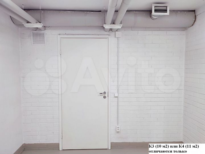 Склад (кладовка) в цоколе, 10-15 м²