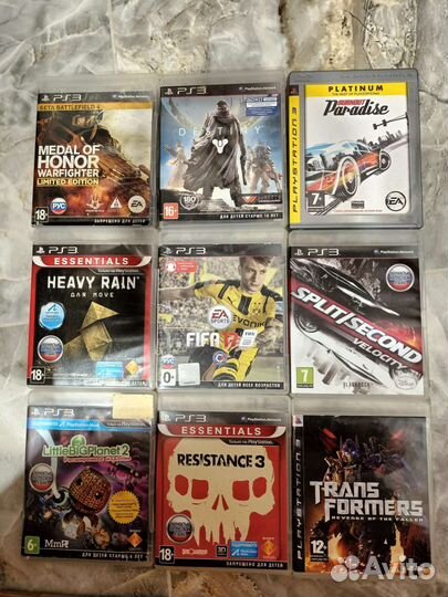 Игры для Sony PlayStation 3