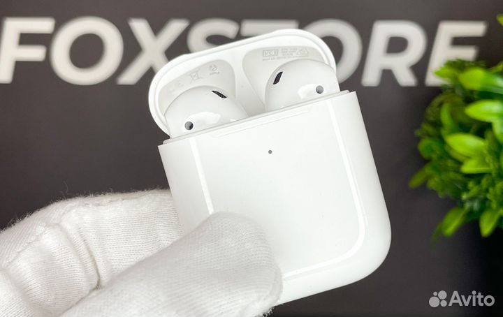 AirPods 2 + Подарок чехол