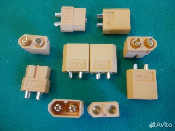 Разъемы XT60 XT90 MR60, провод силик. AWG 8-16