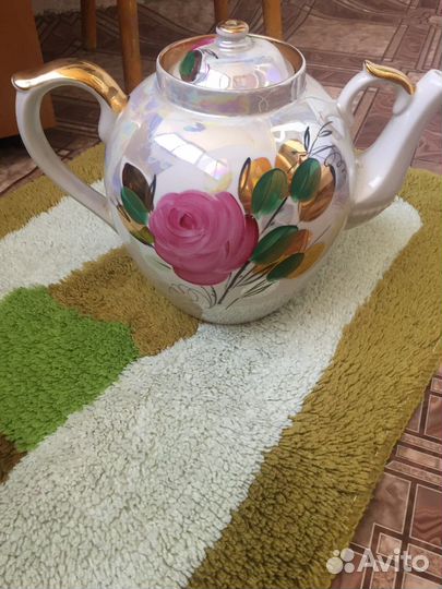 Чайник Дулево 4,5 литра и Продам чайный сервиз, пр