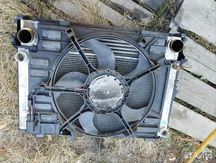 Касета радиаторов бмв 5 Е60 Е61 дизель