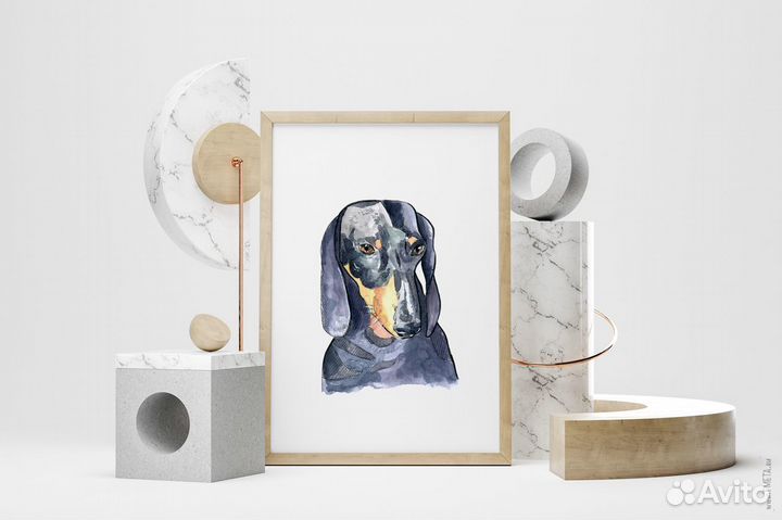 Подарок близким. Портрет кота, собаки на заказ