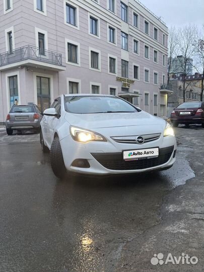 Opel Astra GTC 1.4 AT, 2012, 127 000 км